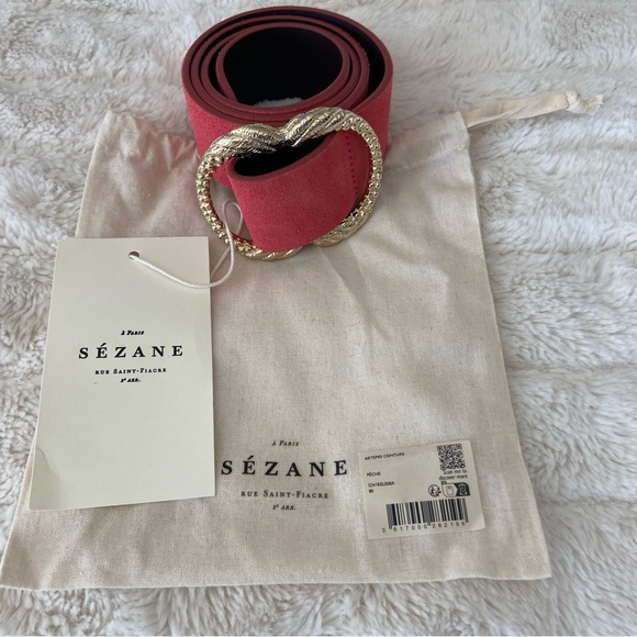 ?|NWT| Sézane Artemis Belt in Peach- 80cm main image 8